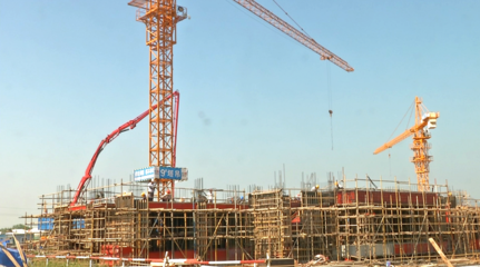 桐城 假期我在崗，重點(diǎn)項(xiàng)目施工忙